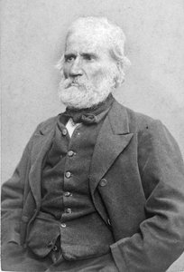 Louis Auguste Blanqui. 1805-1881. Teórico y político socialista. Busto. Traje de ciudad