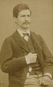 Retrato de Rossel Louis, (conocido como Randal), (1844-1871), (oficial, miembro de la Comuna, fusilado)