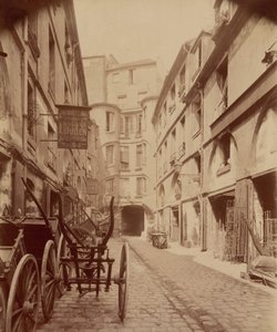 Dragon Court,1905 (foto) de Eugène Atget