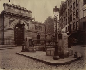 Fuente de la Escuela Politécnica, 1902 de Eugène Atget