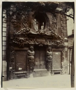 Hôtel de Fieubet o hôtel de la Valette (actual establecimiento privado Massillon), 2 bis quai des Celestins, 4º arrondissement, París de Eugène Atget