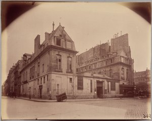 Hôtel du Marquis de Paroy, 83 rue Charlot de Eugène Atget