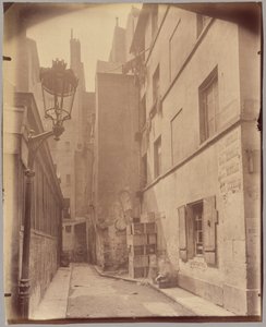 Impasse de la Baudoirie, rue de Venise de Eugène Atget