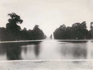Jardín de las Tullerías de Eugène Atget