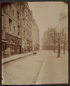Plaza Dauphine de Eugène Atget