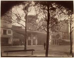 El Moulin Rouge de Eugène Atget