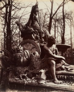 Versalles, Fuente de la Francia Triunfante de Eugène Atget