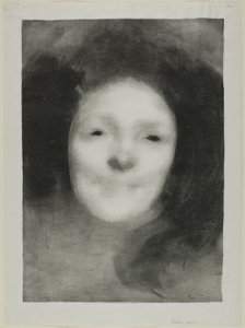Elise sonriendo de Eugène Carrière