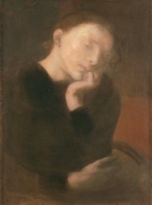 Meditación de Eugène Carrière