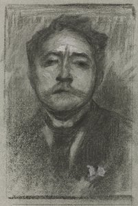 Retrato de Jean Ajalberto de Eugène Carrière