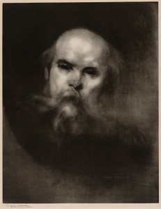 Retrato de Paul Verlaine de Eugène Carrière
