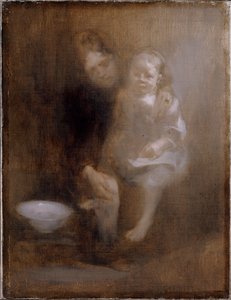 El baño de pies de Eugène Carrière