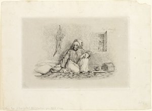 Jefe Mohammed-Ben-Abou de Eugène Delacroix
