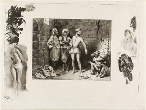 Fronte-boeuf y el judío, de Ivanhoe