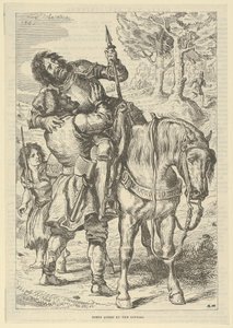 Goetz Ayudado por los Gitanos, después de 1845 de Eugène Delacroix