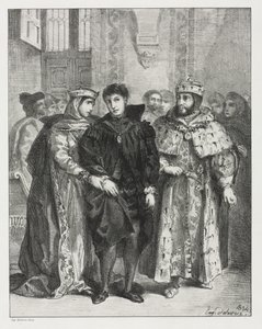 Hamlet de Eugène Delacroix