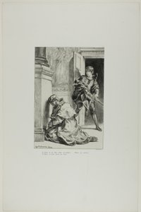 Hamlet Intenta Matar al Rey, lámina 8 de Hamlet