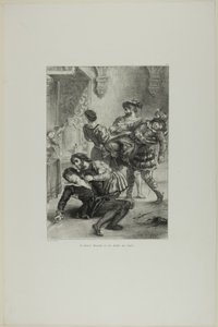 La muerte de Hamlet, lámina 16 de Hamlet