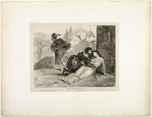 Jane Shore de Eugène Delacroix