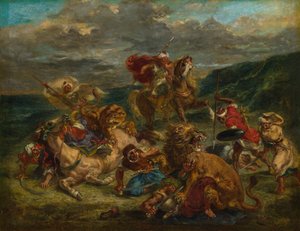 Caza de Leones, 1860-61