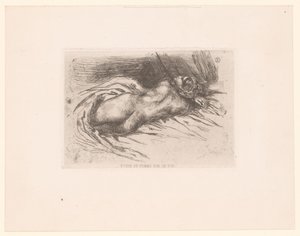 mujer desnuda vista de espaldas Étude de femme, vue de dos (título sobre objeto)