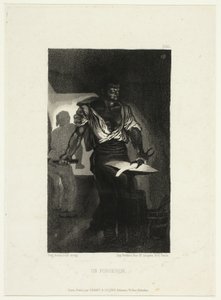 El herrero de Eugène Delacroix