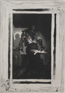 El herrero de Eugène Delacroix