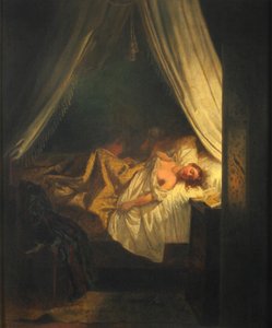 El vampiro, 1852 de Eugène Delacroix