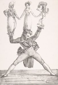 Teatro Italiano de Eugène Delacroix