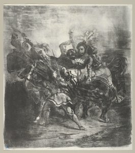Weislingen atacado por los hombres de Goetz, 1836-43