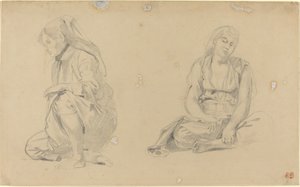 Mujeres de Argel de Eugène Delacroix