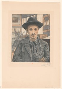 Autorretrato de Eugène Delâtre
