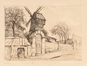 Moulin de la Galette de Eugène Delâtre