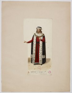 Traje de Enguerrand de Marigny (La Tour de Nesle, 1832)