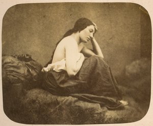 Retrato femenino de Eugène Durieu