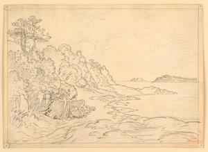 Orilla del mar de Eugène Edouard Soulès
