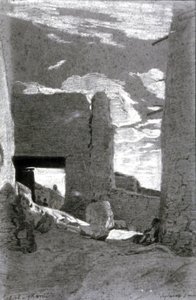 Bab el Gharrbi, Laghouat de Eugène Fromentin