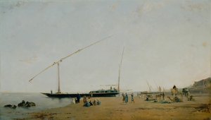 En el Nilo, Cerca de Philae, 1871