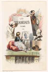 Mirar el arte
Portada de: Les Français peints par eux-mêmes, 1841 de Eugène Guillaumot