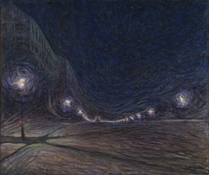 Hornsgatan de noche, 1902