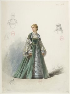 Btv1b84558104 80 - Saint-Saëns - Enrique VIII - Modelos de trajes - Lacoste - 76. Ana de Bolena de Eugene Lacoste
