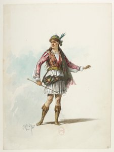 Saint-Saëns - Enrique VIII - Maquetas de disfraces - Lacoste - 42. Disfraz