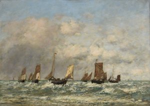 Berck: la salida de los barcos