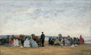 La playa cerca de Trouville