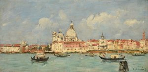 Venecia. Aduana y Notre-Dame-de-la-Salute