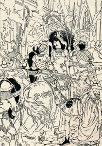 Juana de Arco en Orleans de Eugene Grasset
