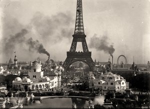 Vista de la Exposición Universal, París. 1900 de Eugène Trutat