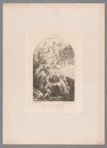 Hemelvaart van Maria Maria virgo assumpta (title on object) de Eugène Van Maldeghem