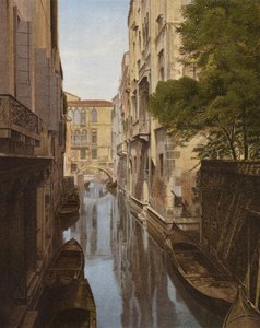 Un rincón apartado de Venecia, Italia (foto a color) de European Photographer