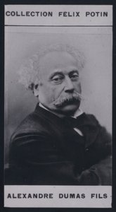 Alexandre Dumas Hijo (1824-1895) de European Photographer